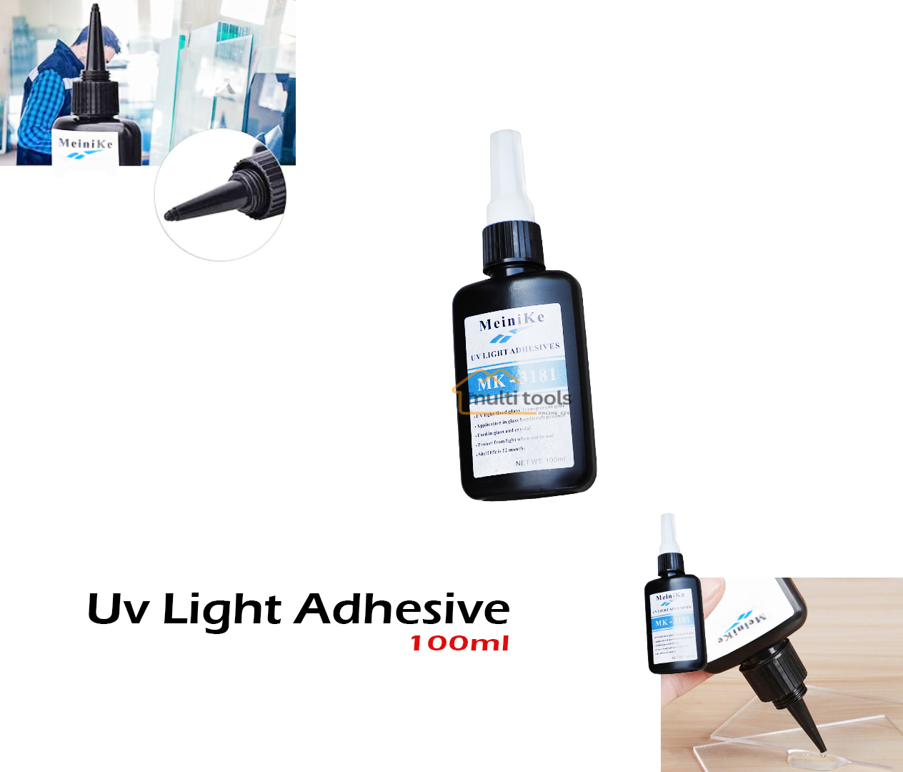 Uv Light Adhesive (100Ml)